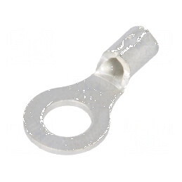 Vârf inelar M4 crimpat pe cablu neizolat 0,25-1,65mm² 4,3mm | Electronic-mag.ro | Componente Electronice