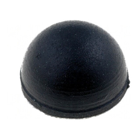 Picioruş autoadeziv negru din gumă 6,7mm x 4,2mm | Electronic-mag.ro | Componente Electronice