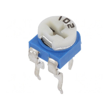 Potenţiometru orizontal 1kΩ 100mW montare singură tură | Electronic-mag.ro | Componente Electronice
