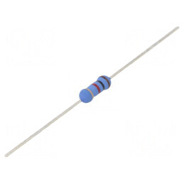 Rezistor metal oxid 1kΩ 1W ±5% Ø3,5x10mm -55÷155°C | Electronic-mag.ro | Componente Electronice