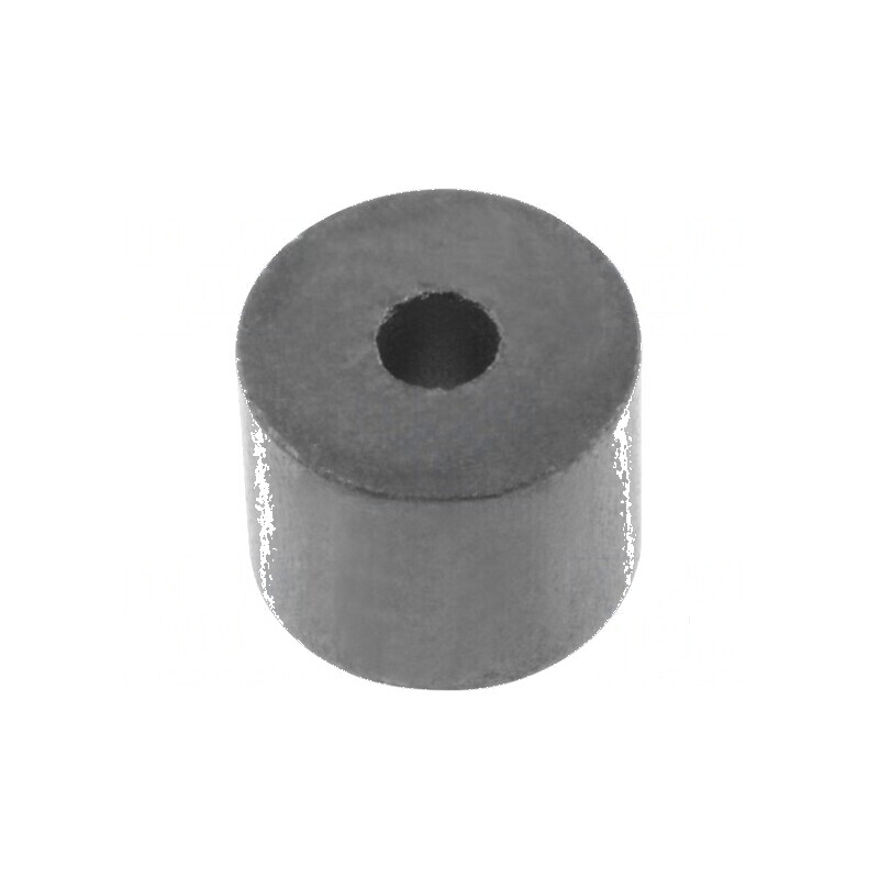 Ferită toroidală 4mm lungime, 1,5mm diametru interior, 5mm diametru exterior, material K5B | Electronic-mag.ro | Componente Electronice