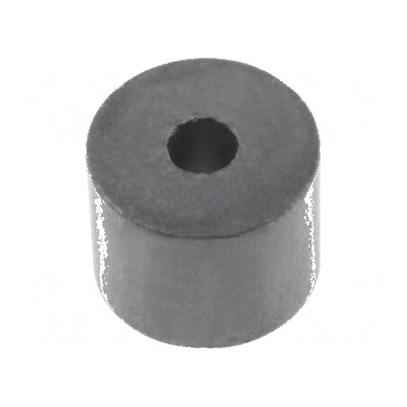 Ferită toroidală 4mm lungime, 1,5mm diametru interior, 5mm diametru exterior, material K5B | Electronic-mag.ro | Componente Electronice