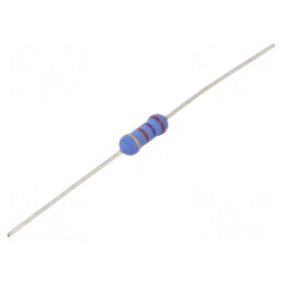 Rezistor metal oxid 2,7kΩ 1W ±5% Ø3,5x10mm -55÷155°C | Electronic-mag.ro | Componente Electronice