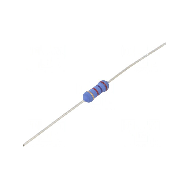 Rezistor metal oxid 2,7kΩ 1W ±5% Ø3,5x10mm -55÷155°C | Electronic-mag.ro | Componente Electronice