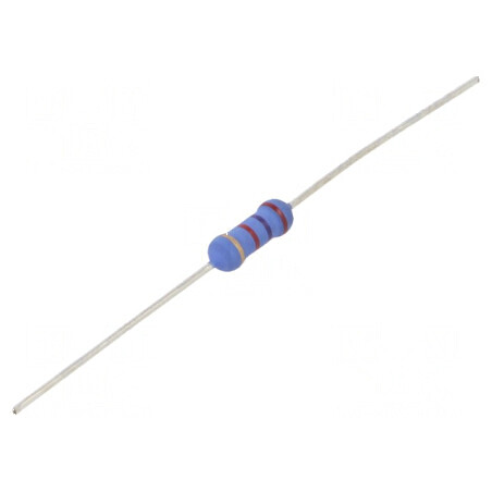 Rezistor metal oxid 2,7kΩ 1W ±5% Ø3,5x10mm -55÷155°C | Electronic-mag.ro | Componente Electronice