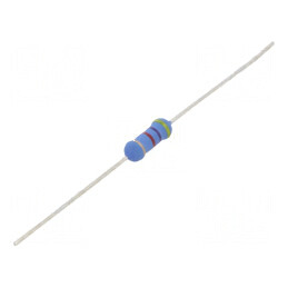 Rezistor metal oxid 4,7kΩ 1W ±5% Ø3,5x10mm -55÷155°C | Electronic-mag.ro | Componente Electronice