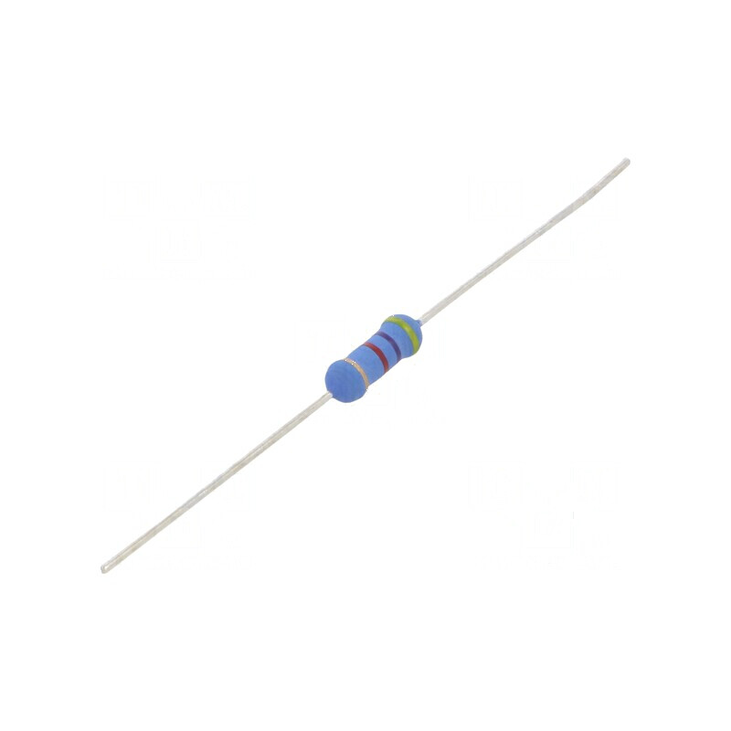 Rezistor metal oxid 4,7kΩ 1W ±5% Ø3,5x10mm -55÷155°C | Electronic-mag.ro | Componente Electronice Rezistor metal oxid 4,7kΩ 1W ±5% Ø3,5x10mm -55÷155°C | Electronic-mag.ro | Componente Electronice