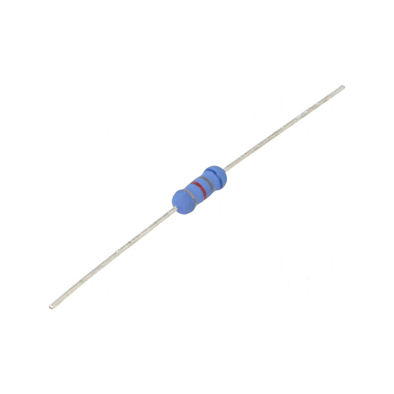Rezistor metal oxid 6,8kΩ 1W ±5% Ø3,5x10mm -55÷155°C | Electronic-mag.ro | Componente Electronice Rezistor metal oxid 6,8kΩ 1W ±5% Ø3,5x10mm -55÷155°C | Electronic-mag.ro | Componente Electronice
