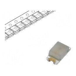 LED SMD 0603 portocalie 63-100mcd 1,6x0,8x0,55mm 2,2V 20mA | Electronic-mag.ro | Componente Electronice