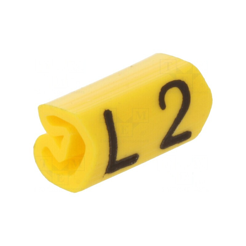Markere Marcaj L2 PVC galben 1,3÷3mm -30÷80°C | Electronic-mag.ro | Componente Electronice Markere Marcaj L2 PVC galben 1,3÷3mm -30÷80°C | Electronic-mag.ro | Componente Electronice
