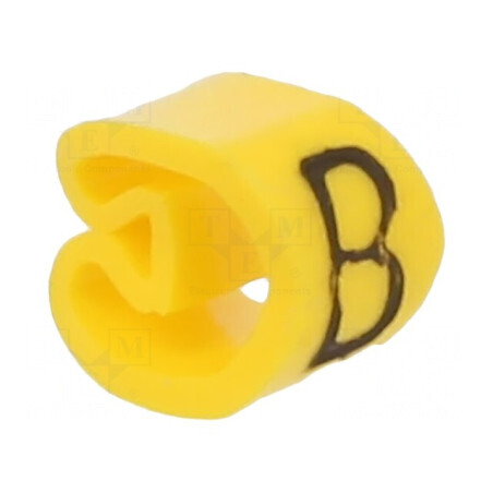 Markere Marcaj PVC Galben 2,5-5mm 30-80°C | Electronic-mag.ro | Componente Electronice