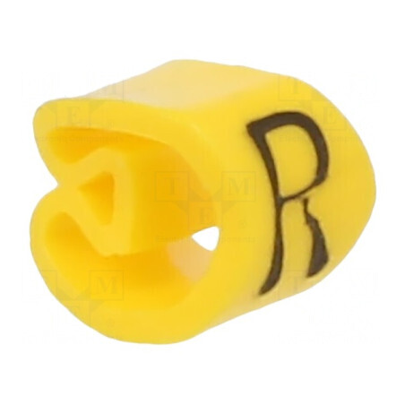 Markere Marcaj PVC Galben 2,5-5mm 30-80°C | Electronic-mag.ro | Componente Electronice