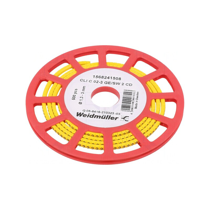 Markere Marcaj PVC galbenă 1,3÷3mm -30÷80°C | Electronic-mag.ro | Componente Electronice Markere Marcaj PVC galbenă 1,3÷3mm -30÷80°C | Electronic-mag.ro | Componente Electronice