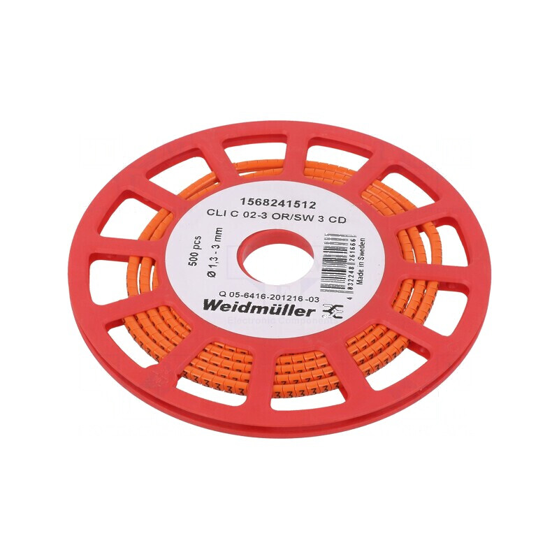 Markere Marcaj PVC Portocalie 3mm 30÷80°C | Electronic-mag.ro | Componente Electronice Markere Marcaj PVC Portocalie 3mm 30÷80°C | Electronic-mag.ro | Componente Electronice