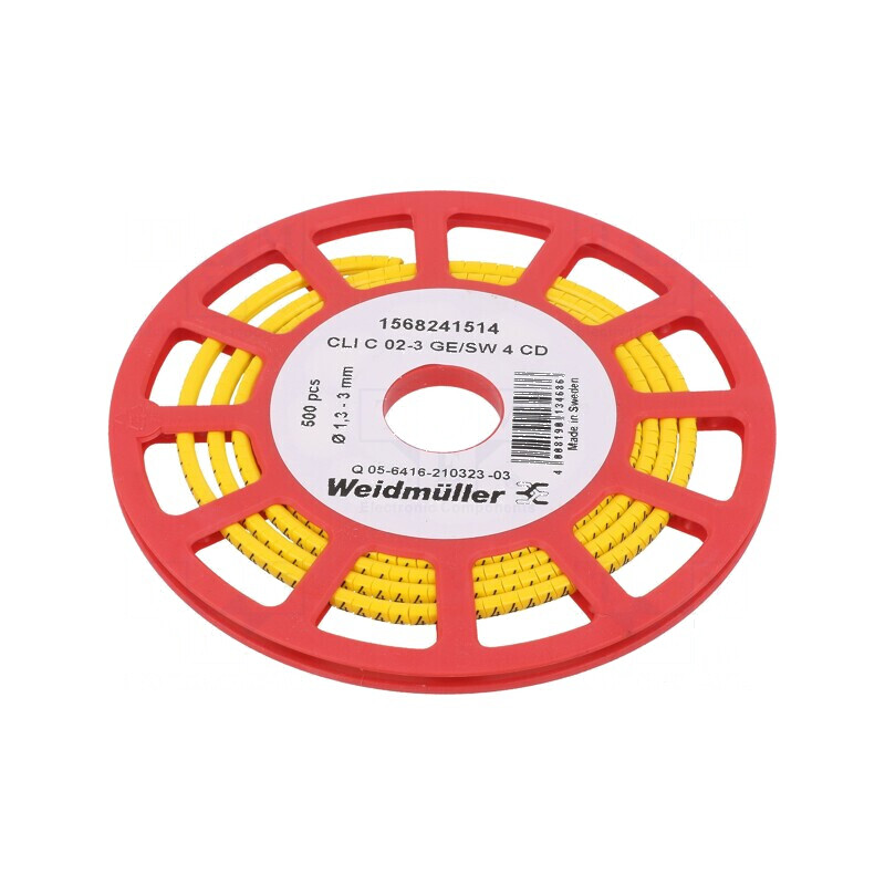 Markere Marcaj PVC galbenă 1,3-3mm 30-80°C | Electronic-mag.ro | Componente Electronice Markere Marcaj PVC galbenă 1,3-3mm 30-80°C | Electronic-mag.ro | Componente Electronice