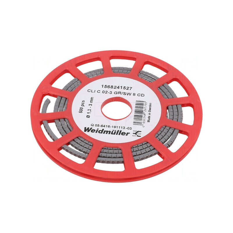 Markere Marcaj PVC gri 1,3÷3mm -30÷80°C 8 bucati | Electronic-mag.ro | Componente Electronice Markere Marcaj PVC gri 1,3÷3mm -30÷80°C 8 bucati | Electronic-mag.ro | Componente Electronice