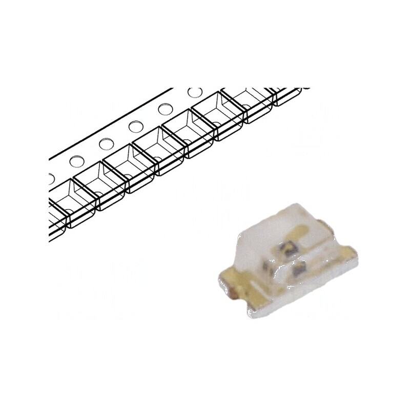 LED SMD 0603 portocalie 45-90mcd 1,6x0,8x0,8mm 130° 2-2,4V | Electronic-mag.ro | Componente Electronice LED SMD 0603 portocalie 45-90mcd 1,6x0,8x0,8mm 130° 2-2,4V | Electronic-mag.ro | Componente Electronice
