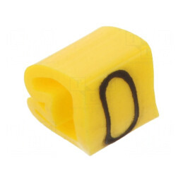 Markere de Marcaj PVC Galben 0 1,3÷3mm - Temperatura 30÷80°C | Electronic-mag.ro | Componente Electronice