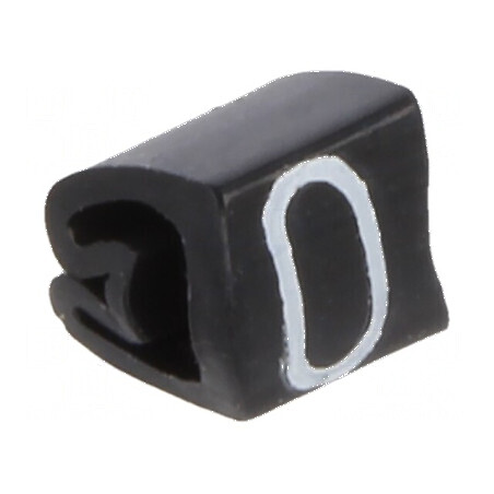 Markere Marcaj PVC neagră 0 1,3÷3mm -30÷80°C | Electronic-mag.ro | Componente Electronice