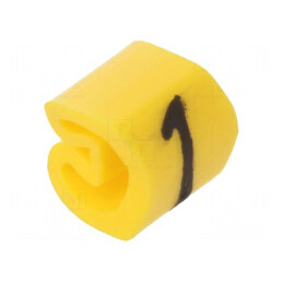 Markere Marcaj PVC galben 1-3mm, temperatură 30-80°C | Electronic-mag.ro | Componente Electronice