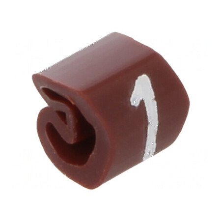 Markere Marcaj PVC maro 1-3mm, 30-80°C | Electronic-mag.ro | Componente Electronice