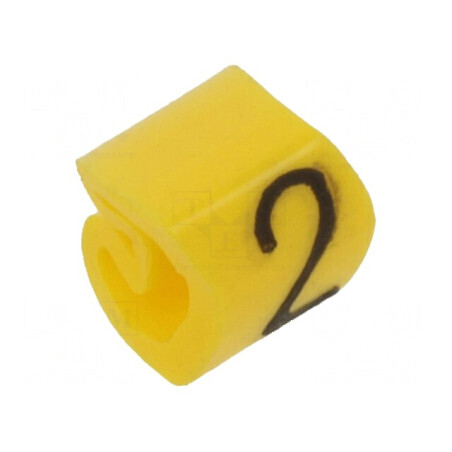 Markere Marcaj PVC Galben 1,3-3mm 30-80°C | Electronic-mag.ro | Componente Electronice