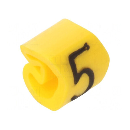 Markere Marcaj PVC galben 1,3÷3mm 30÷80°C | Electronic-mag.ro | Componente Electronice