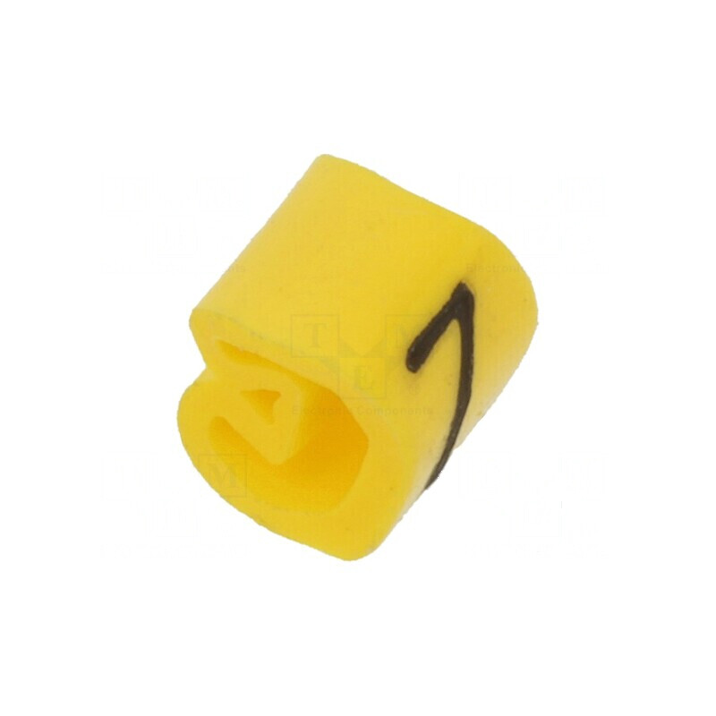 Markere de Marcaj PVC Galben 1,3÷3mm -30÷80°C | Electronic-mag.ro | Componente Electronice Markere de Marcaj PVC Galben 1,3÷3mm -30÷80°C | Electronic-mag.ro | Componente Electronice
