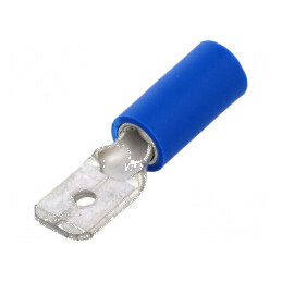 Terminal plat 6,3mm 0,8mm tată 1÷2,5mm2 pentru cablu crimpat | Electronic-mag.ro | Componente Electronice