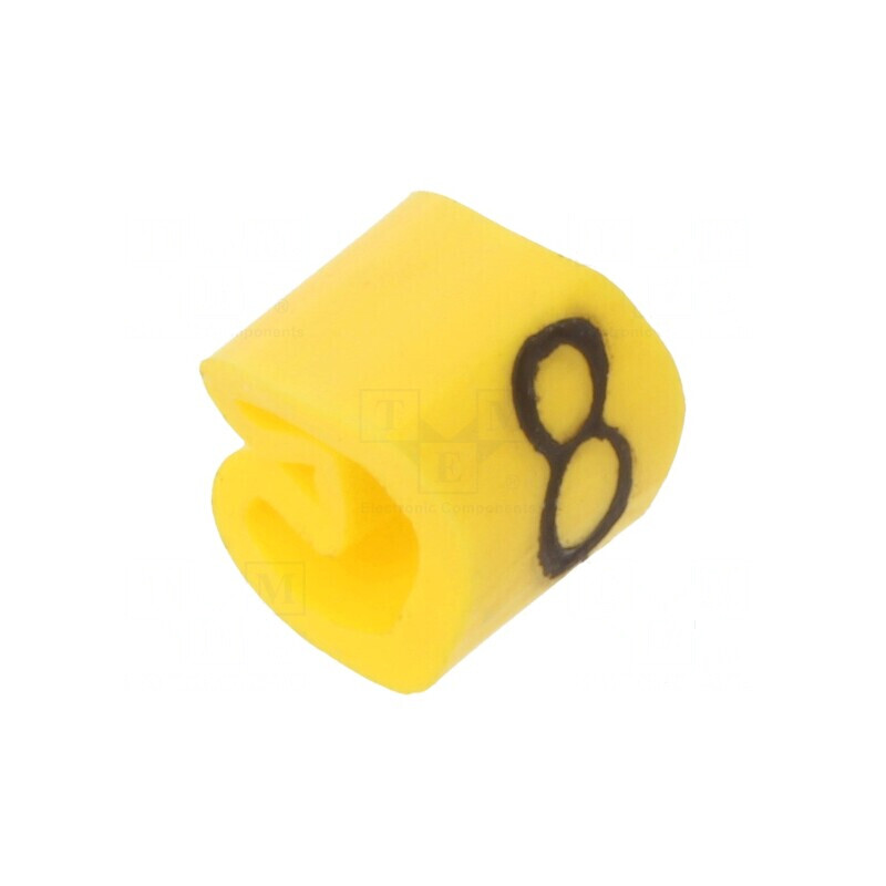 Markere Marcaj PVC Galben 8 buc 1,3-3mm 30-80°C | Electronic-mag.ro | Componente Electronice Markere Marcaj PVC Galben 8 buc 1,3-3mm 30-80°C | Electronic-mag.ro | Componente Electronice
