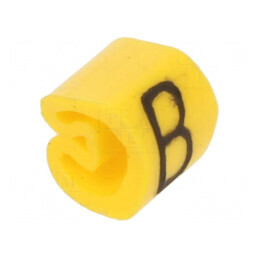 Marker de Marcaj B 1,3÷3mm PVC Galben -30÷80°C | Electronic-mag.ro | Componente Electronice