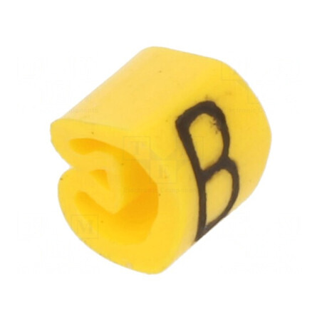 Marker de Marcaj B 1,3÷3mm PVC Galben -30÷80°C | Electronic-mag.ro | Componente Electronice