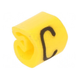 Markere Marcaj PVC galbenă 1,3÷3mm -30÷80°C | Electronic-mag.ro | Componente Electronice