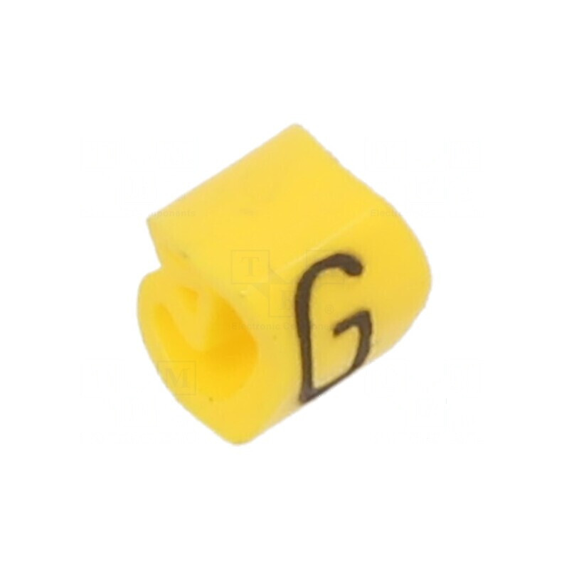Markere Marcaj PVC galben, 1,3-3mm, -30 la 80°C | Electronic-mag.ro | Componente Electronice Markere Marcaj PVC galben, 1,3-3mm, -30 la 80°C | Electronic-mag.ro | Componente Electronice