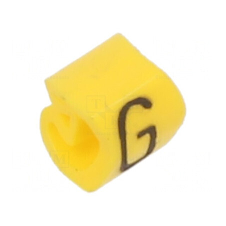 Markere Marcaj PVC galben, 1,3-3mm, -30 la 80°C | Electronic-mag.ro | Componente Electronice