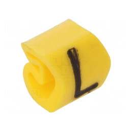 Markere Marcaj PVC Galben 1,3-3mm -30÷80°C | Electronic-mag.ro | Componente Electronice