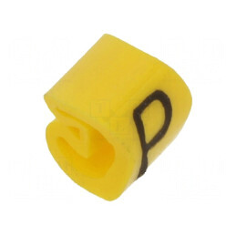 Markere Marcaj PVC galbenă 1,3-3mm 30-80°C | Electronic-mag.ro | Componente Electronice