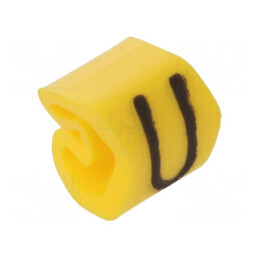Markere Marcaj PVC Galben 1,3-3mm -30° până la 80°C | Electronic-mag.ro | Componente Electronice