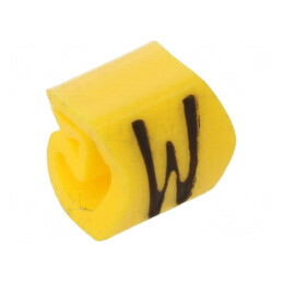 Marker de marcaj galben PVC 1,3-3mm -30÷80°C | Electronic-mag.ro | Componente Electronice