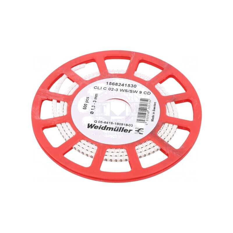 Markere Marcaj PVC Albă 9 1,3÷3mm -30÷80°C | Electronic-mag.ro | Componente Electronice Markere Marcaj PVC Albă 9 1,3÷3mm -30÷80°C | Electronic-mag.ro | Componente Electronice