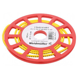 Markere Marcaj PVC Galben 1,3-3mm 30-80°C prin Orificiu | Electronic-mag.ro | Componente Electronice