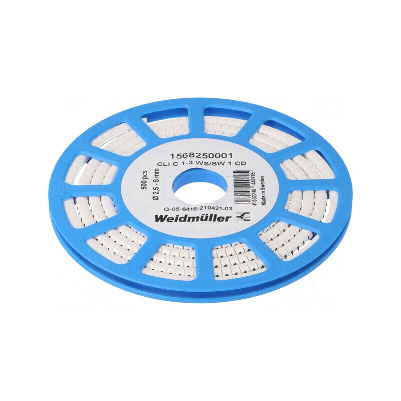 Markere Marcaj PVC Albă 1 2,5÷5mm -30÷80°C | Electronic-mag.ro | Componente Electronice Markere Marcaj PVC Albă 1 2,5÷5mm -30÷80°C | Electronic-mag.ro | Componente Electronice
