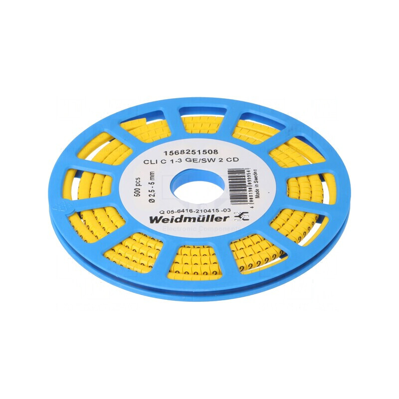 Markere Marcaj PVC galben 2-5mm -30÷80°C | Electronic-mag.ro | Componente Electronice Markere Marcaj PVC galben 2-5mm -30÷80°C | Electronic-mag.ro | Componente Electronice