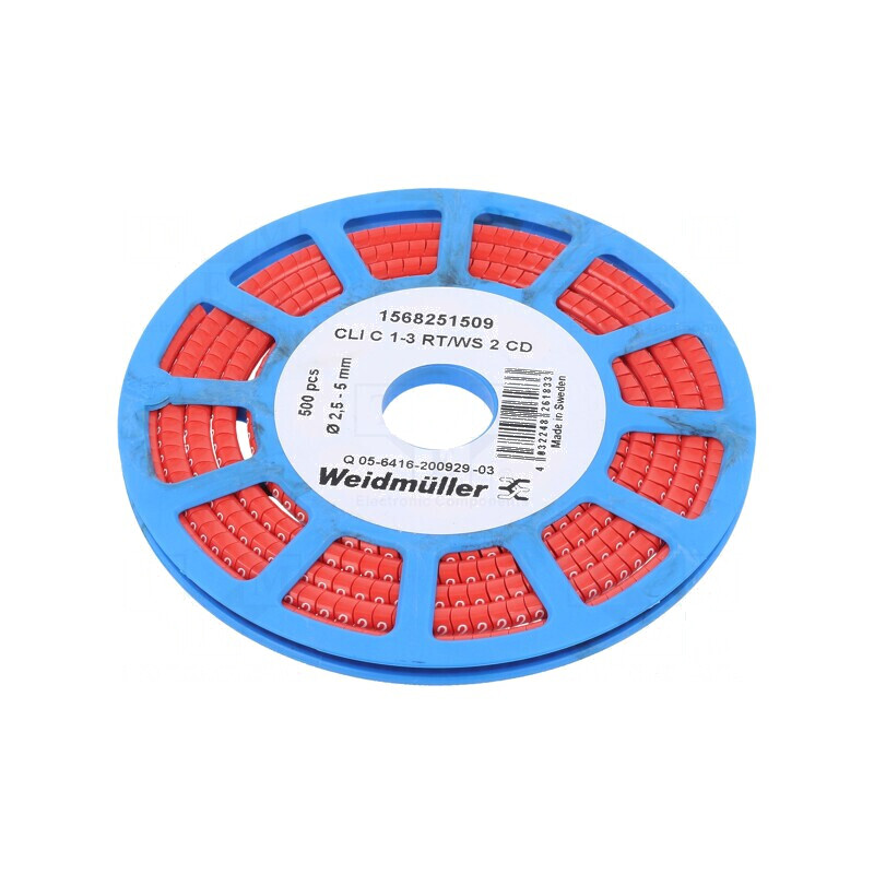 Markere Marcaj PVC roșie 2-5mm -30÷80°C | Electronic-mag.ro | Componente Electronice Markere Marcaj PVC roșie 2-5mm -30÷80°C | Electronic-mag.ro | Componente Electronice