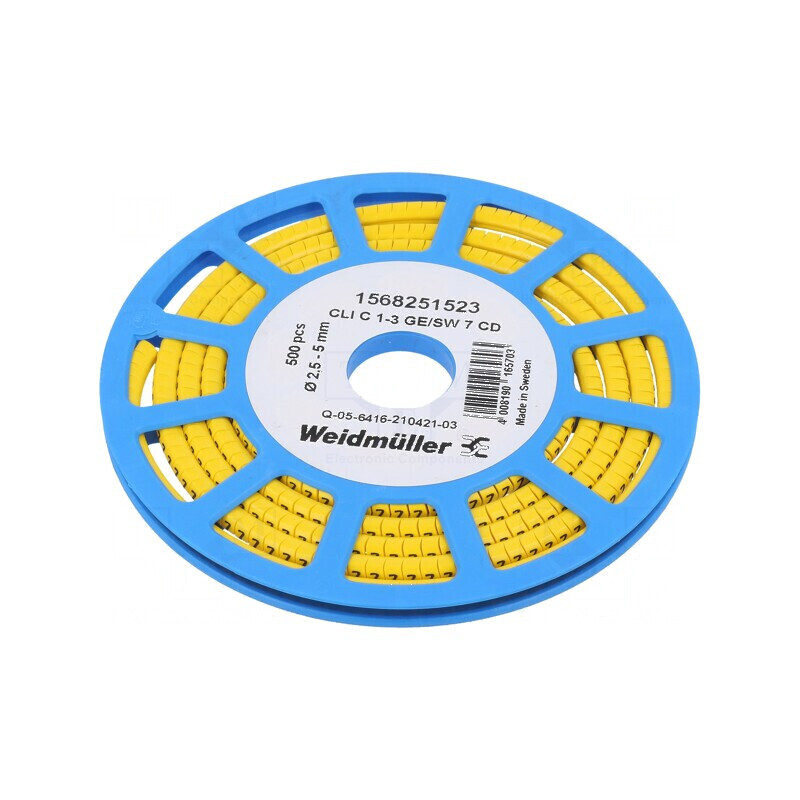 Markere Marcaj PVC galben 2,5-5mm -30÷80°C | Electronic-mag.ro | Componente Electronice Markere Marcaj PVC galben 2,5-5mm -30÷80°C | Electronic-mag.ro | Componente Electronice