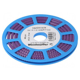 Markere Marcaj PVC Violet 7 2,5÷5mm -30÷80°C | Electronic-mag.ro | Componente Electronice