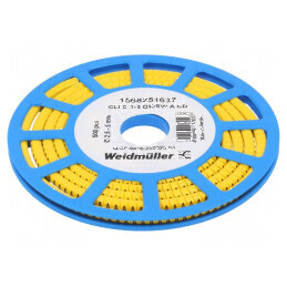Markere Marcaj PVC galben 2,5-5mm -30÷80°C | Electronic-mag.ro | Componente Electronice
