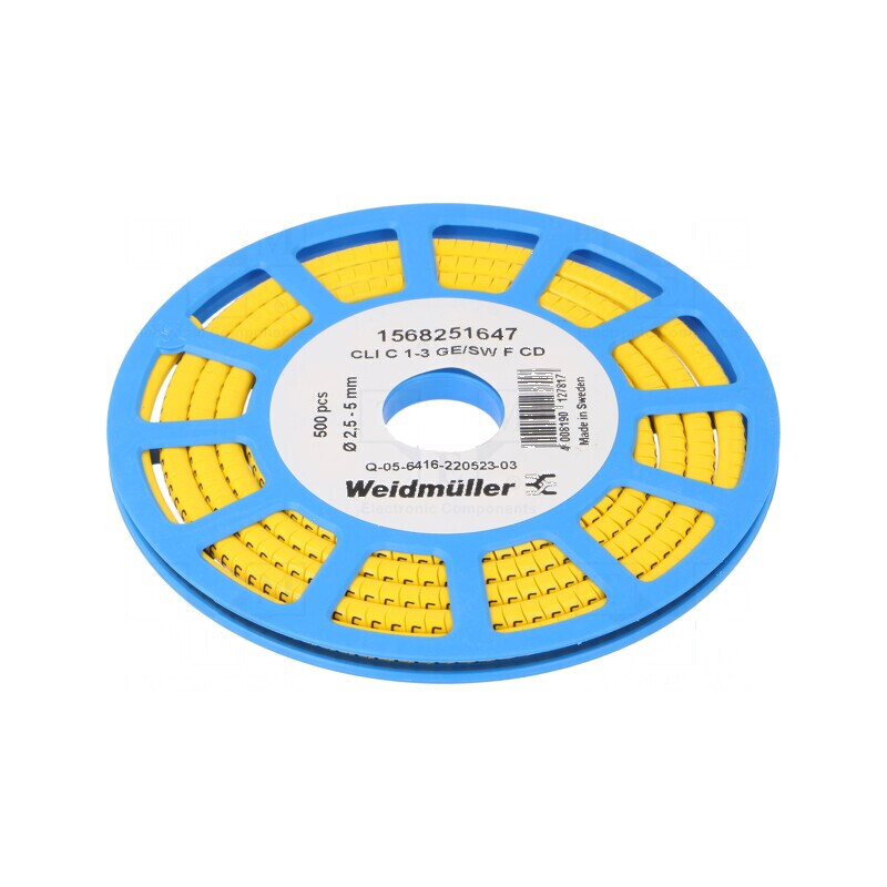 Marker de marcaj PVC galben 2,5-5mm -30 până la 80°C | Electronic-mag.ro | Componente Electronice Marker de marcaj PVC galben 2,5-5mm -30 până la 80°C | Electronic-mag.ro | Componente Electronice