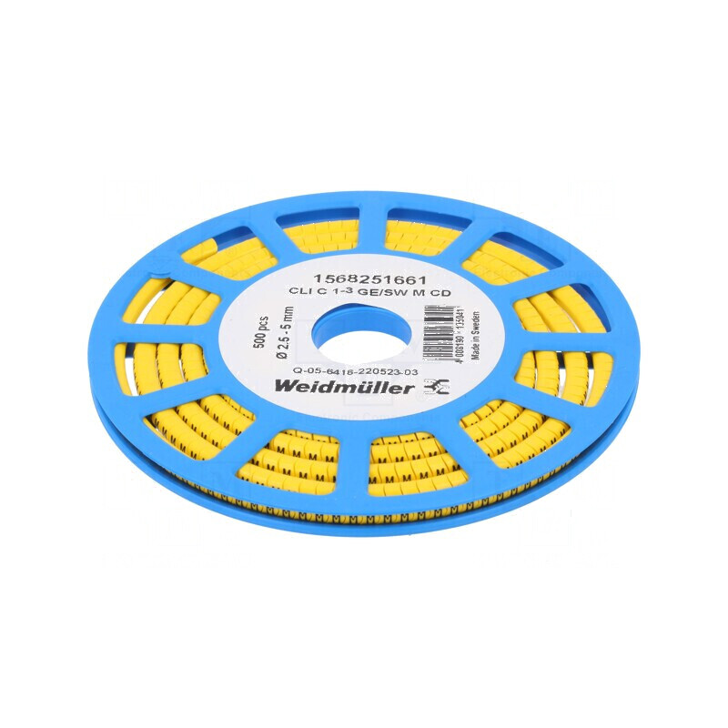 Markere Marcaj PVC galbenă 2,5-5mm -30÷80°C | Electronic-mag.ro | Componente Electronice Markere Marcaj PVC galbenă 2,5-5mm -30÷80°C | Electronic-mag.ro | Componente Electronice