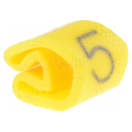 Markere de Marcaj PVC Galben 5 3÷5mm - Temperaturi între -30 și 80°C | Electronic-mag.ro | Componente Electronice
